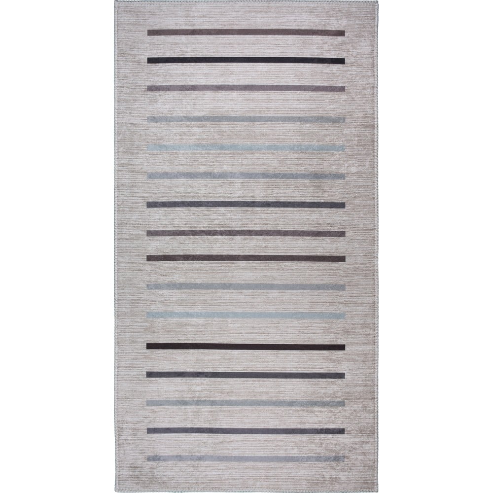 Világosbarna mosható szőnyeg 80x150 cm – Vitaus