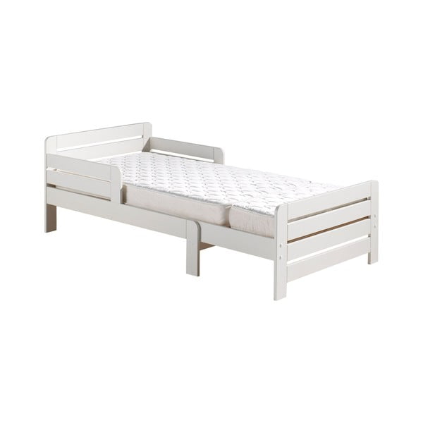 Jumper White fehér állítható méretű ágy, 90 x 140/200 cm - Vipack