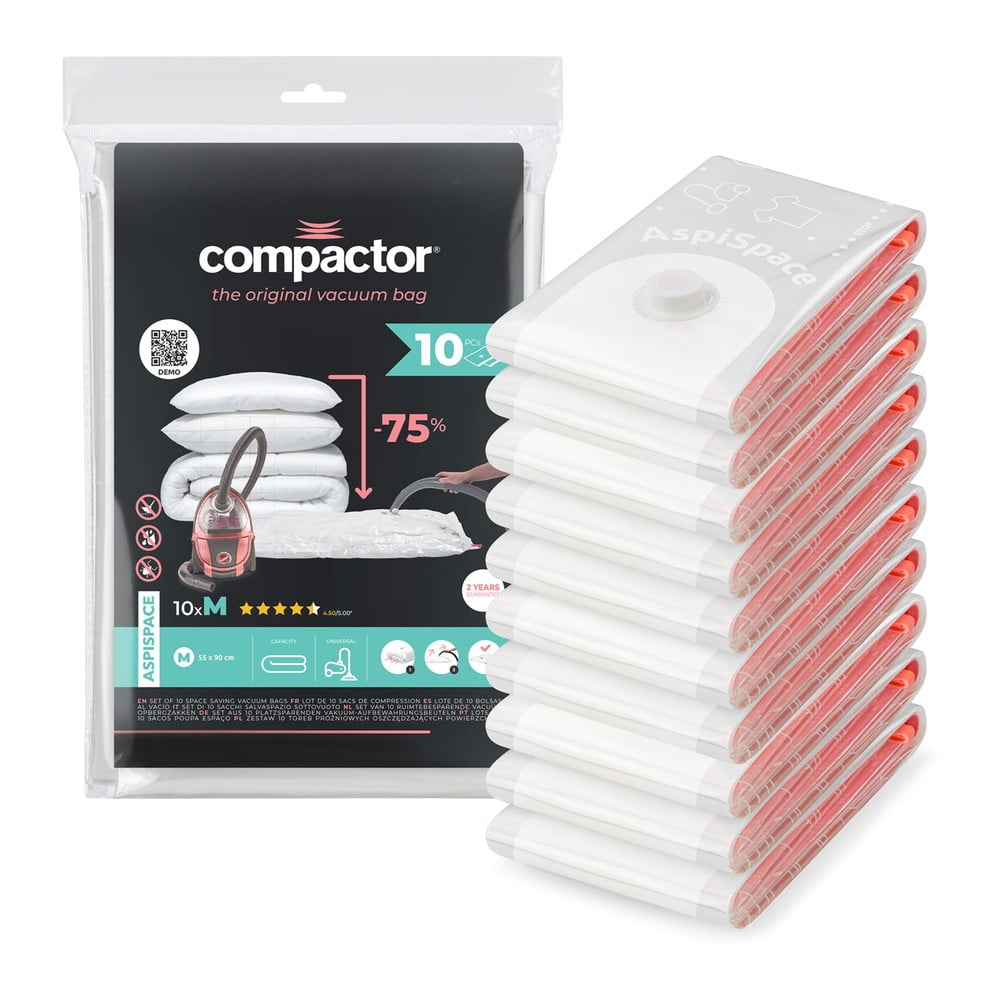 Vákuumzsák készlet 10 db-os Space M – Compactor