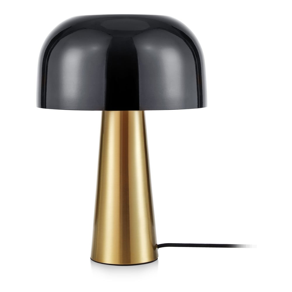 Blanca rézszínű asztali lámpa fekete lámpaburával - Markslöjd