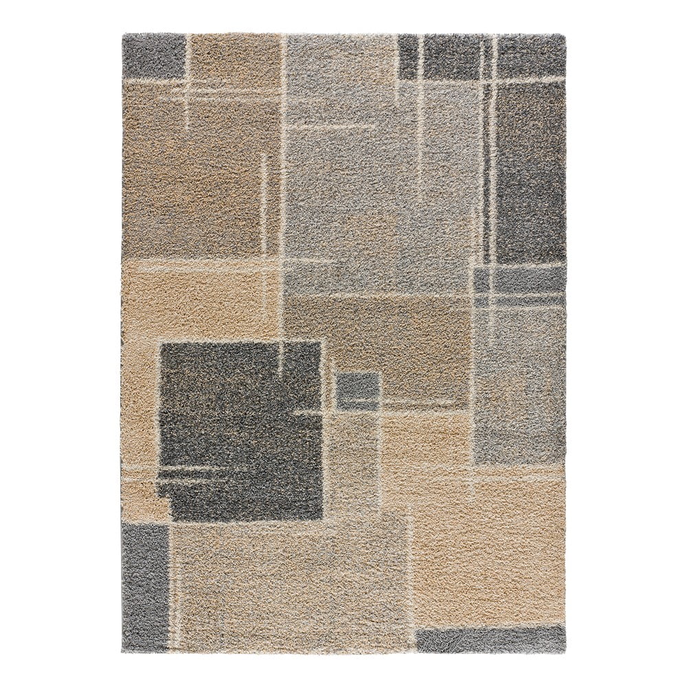 Szürke-bézs szőnyeg 133x190 cm irati – universal