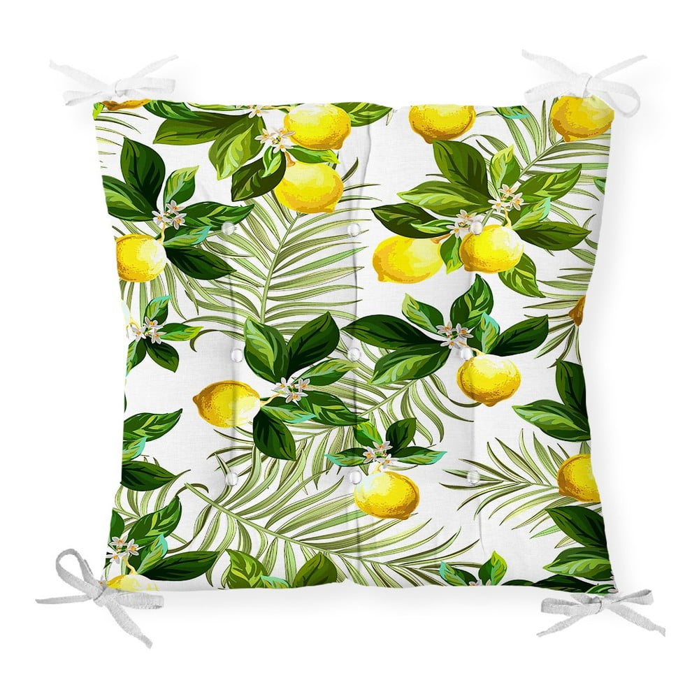 Lemon Tree pamut keverék székpárna, 40 x 40 cm - Minimalist Cushion Covers