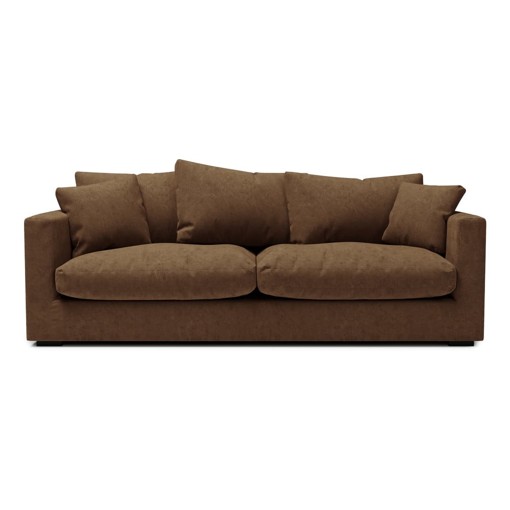 Barna kanapé 220 cm comfy – scandic