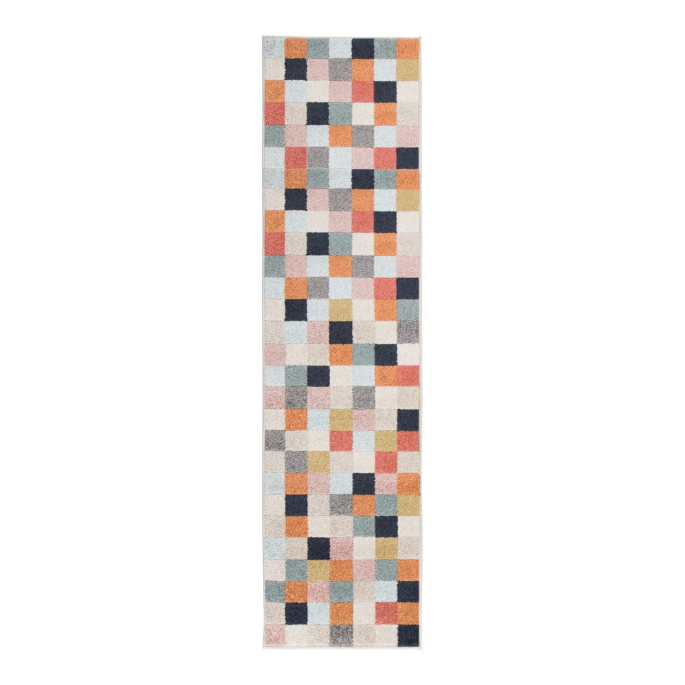 Urban Squares szőnyeg, 60 x 220 cm - Flair Rugs