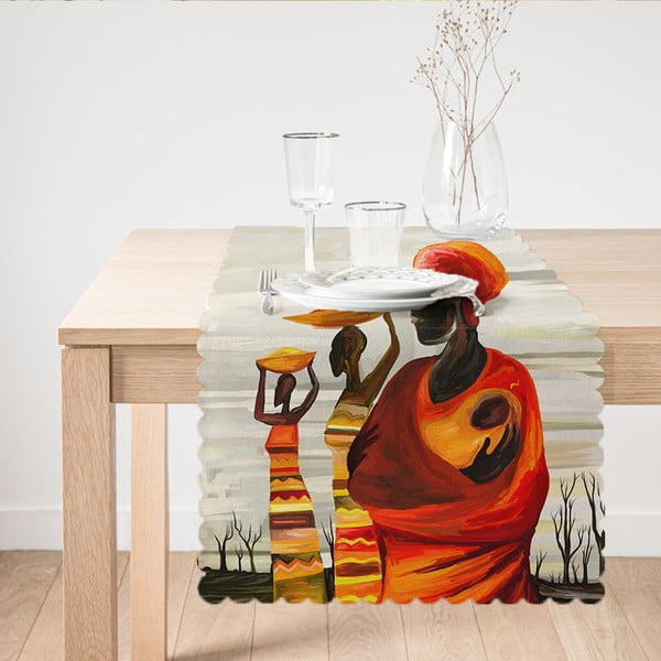 African Design I asztali futó, 45 x 140 cm - Minimalist Cushion Covers