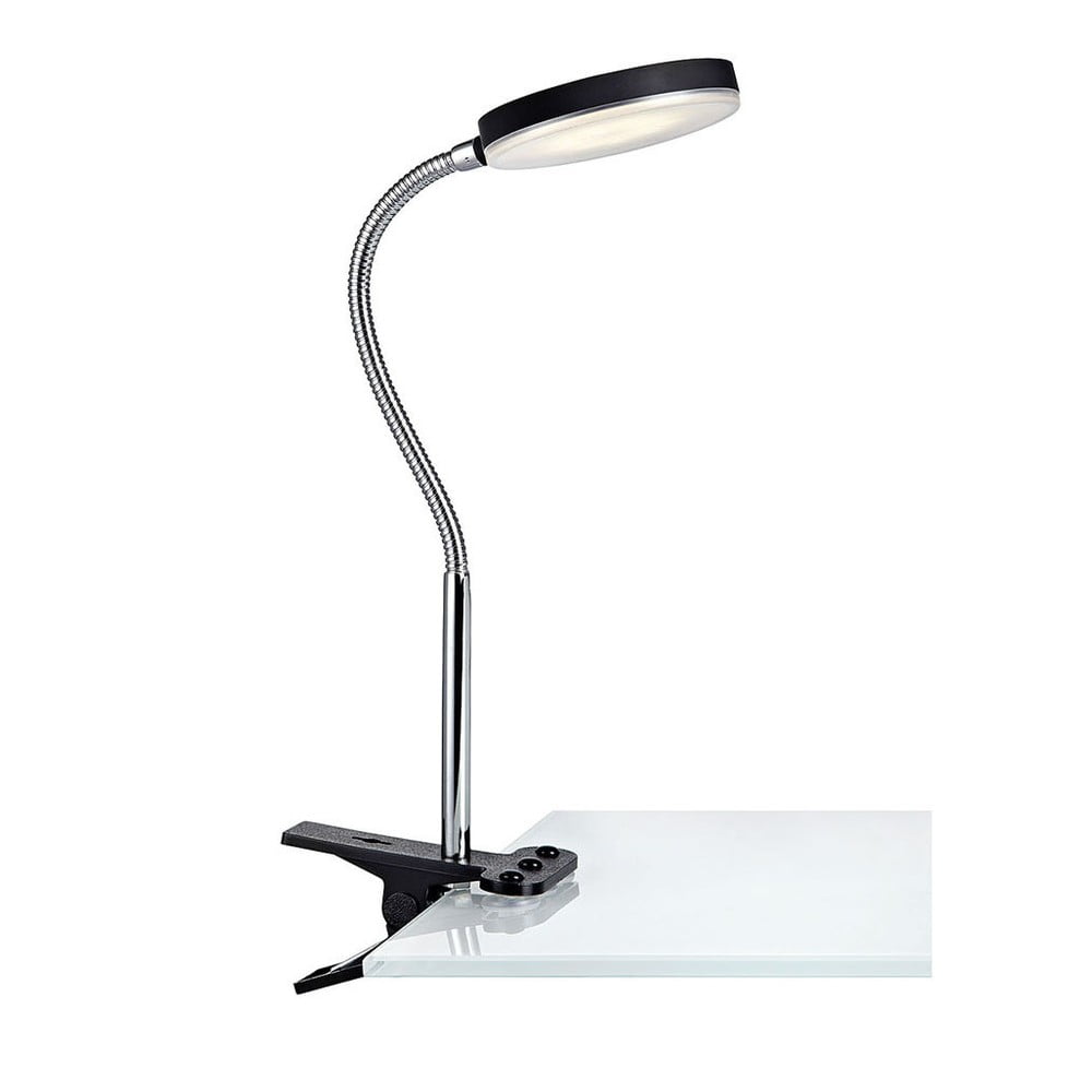 Flex fekete asztali LED lámpa csipesszel - Markslöjd