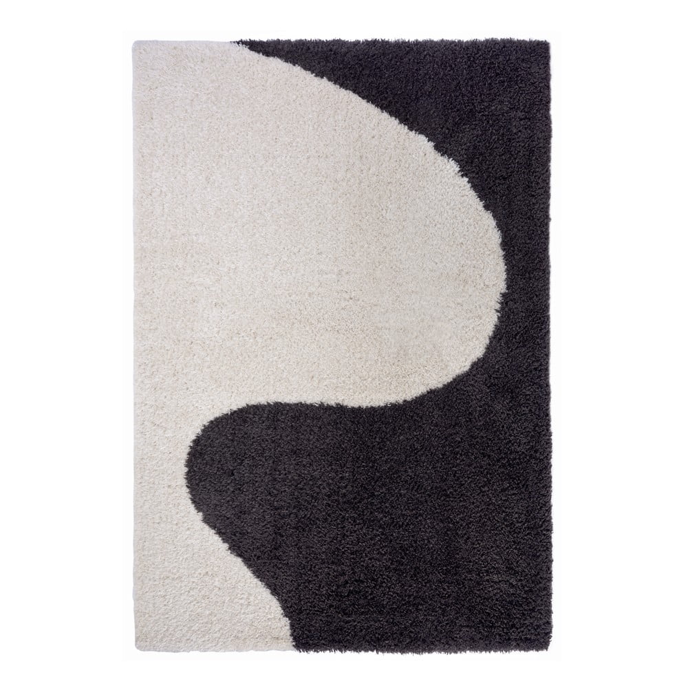 Fekete-fehér szőnyeg 80x150 cm – Elle Decoration