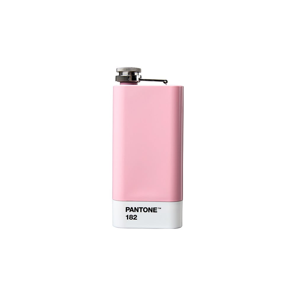 Rózsaszín rozsdamentes acél laposüveg 150 ml Light Pink 182 – Pantone