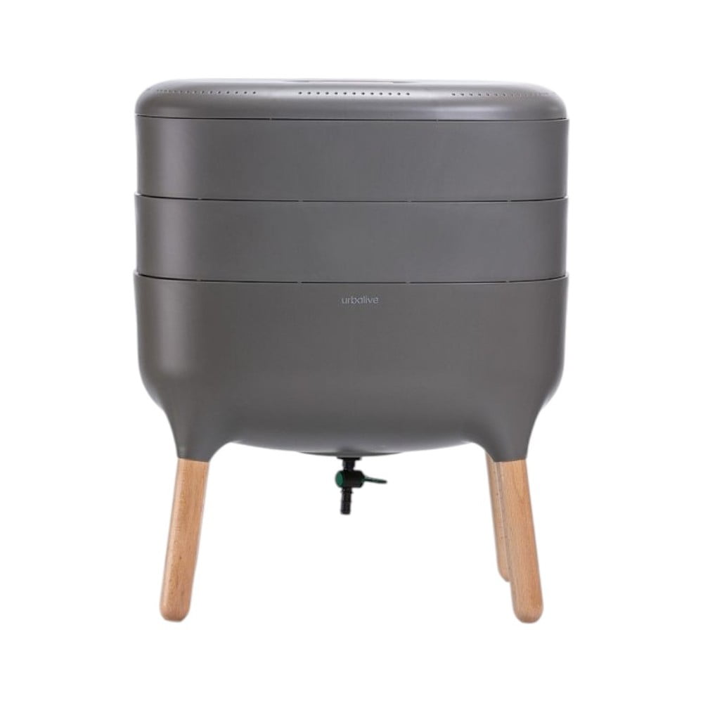 Szürke komposztáló 21,7 l Urbalive – Plastia