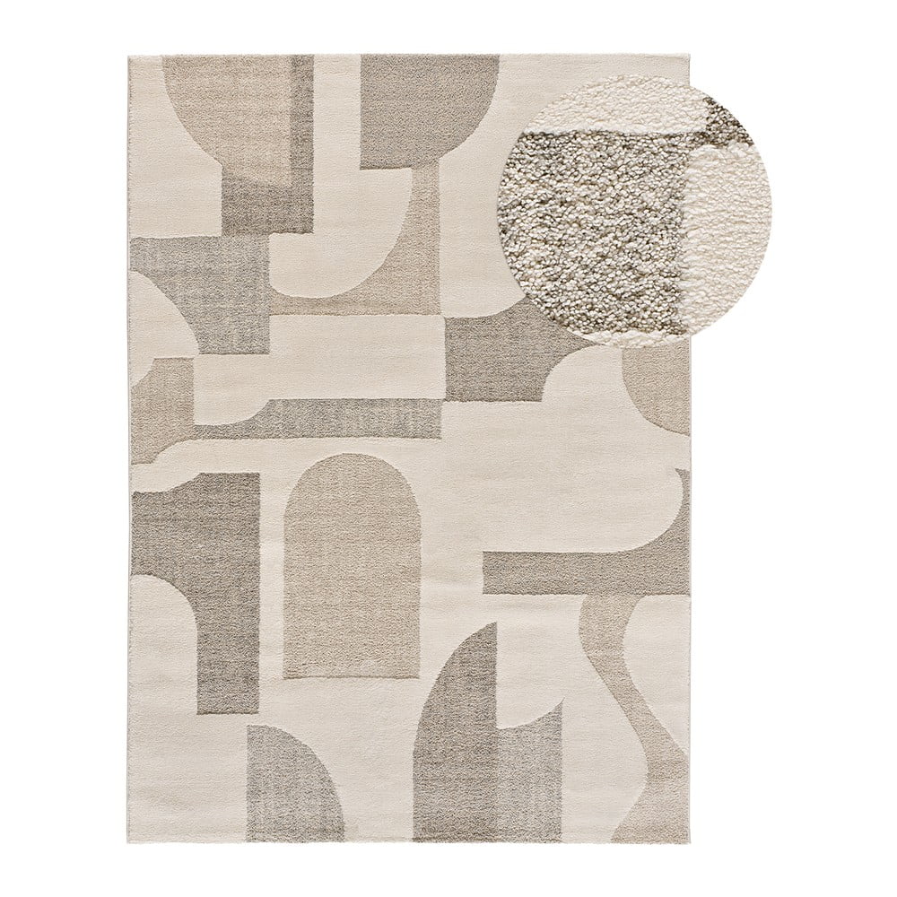 Bézs-krémszínű szőnyeg 160x230 cm verona – universal