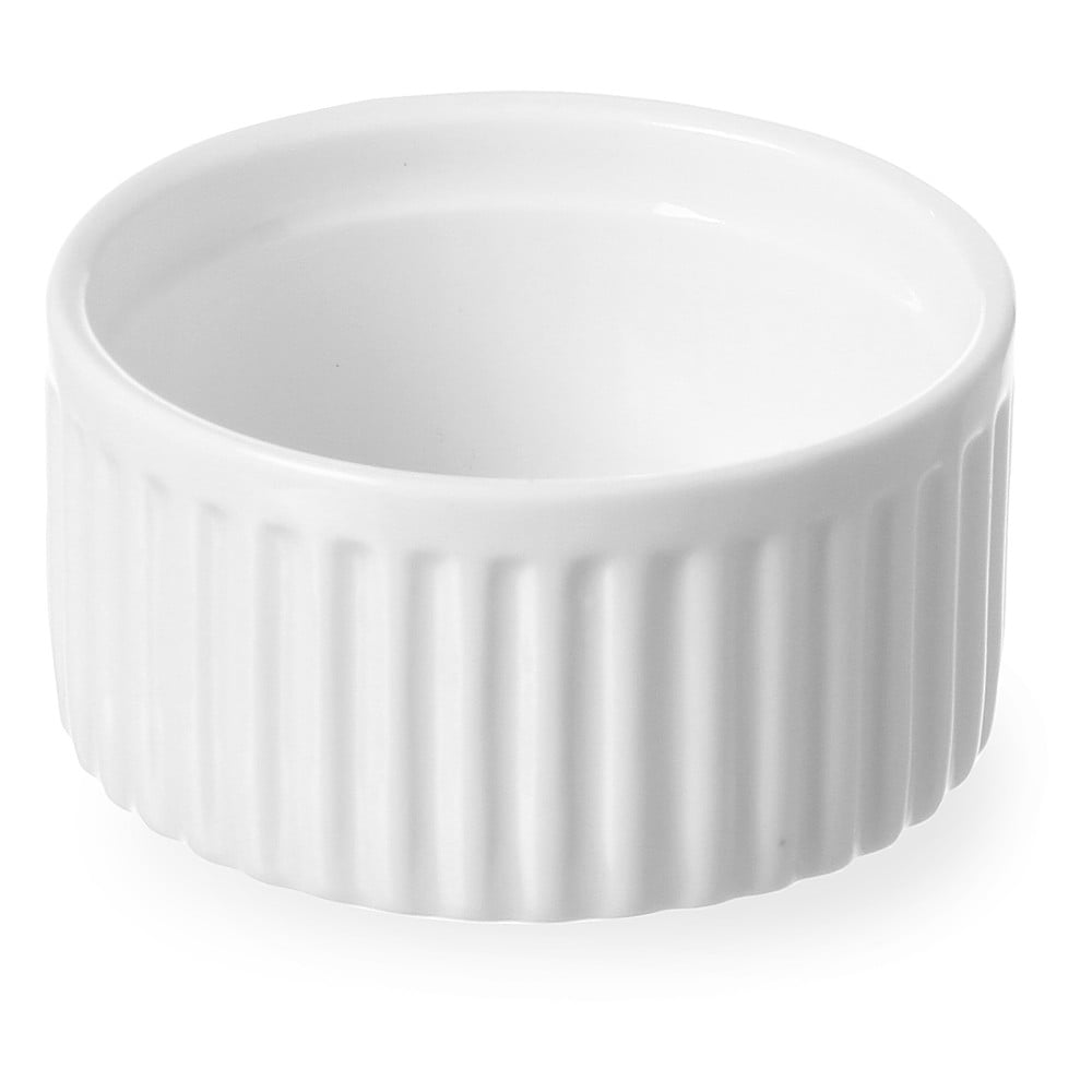 Fehér porcelán sütőtálka, ø 12 cm - Hendi