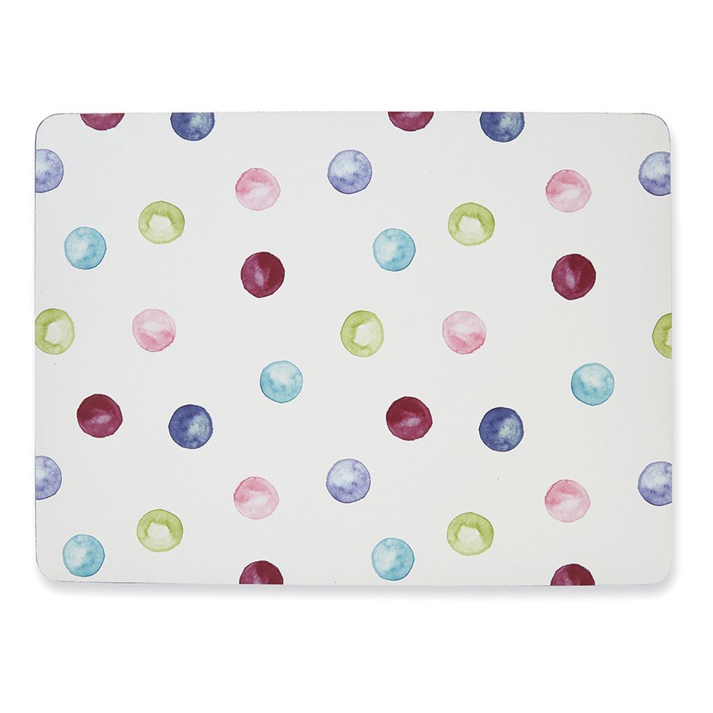 Spotty Dotty 4 db-os parafa tányéralátét szett, 21,5x29 cm - Cooksmart ®