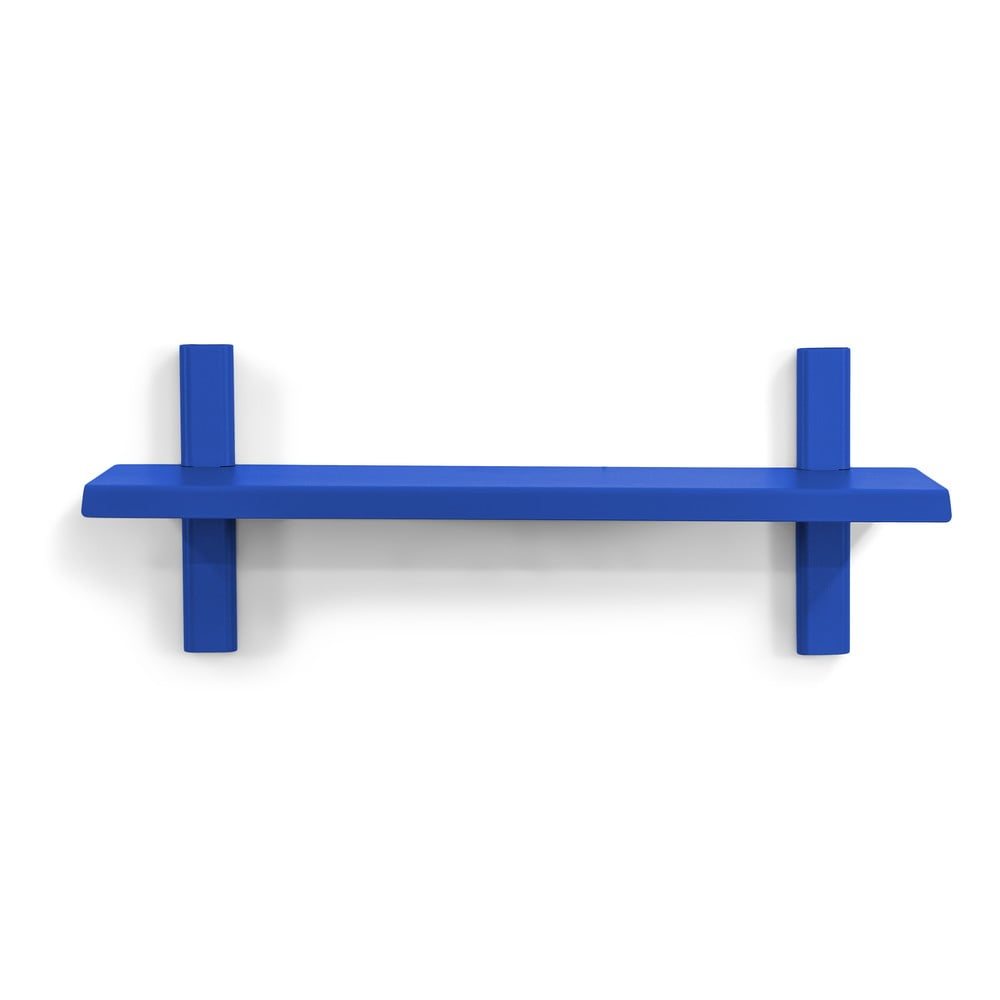 Kék fém fali polc 60 cm hola – spinder design