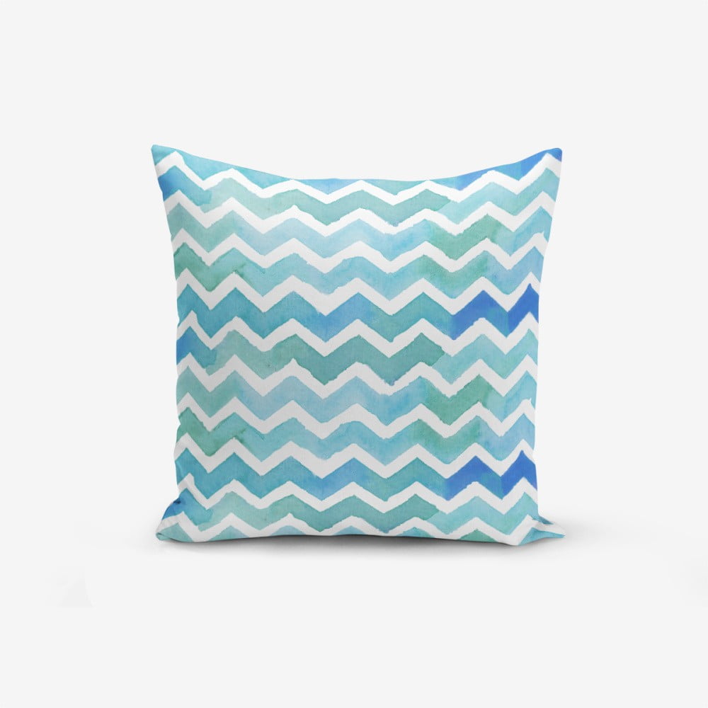 ZigZag pamutkeverék párnahuzat, 45 x 45 cm - Minimalist Cushion Covers