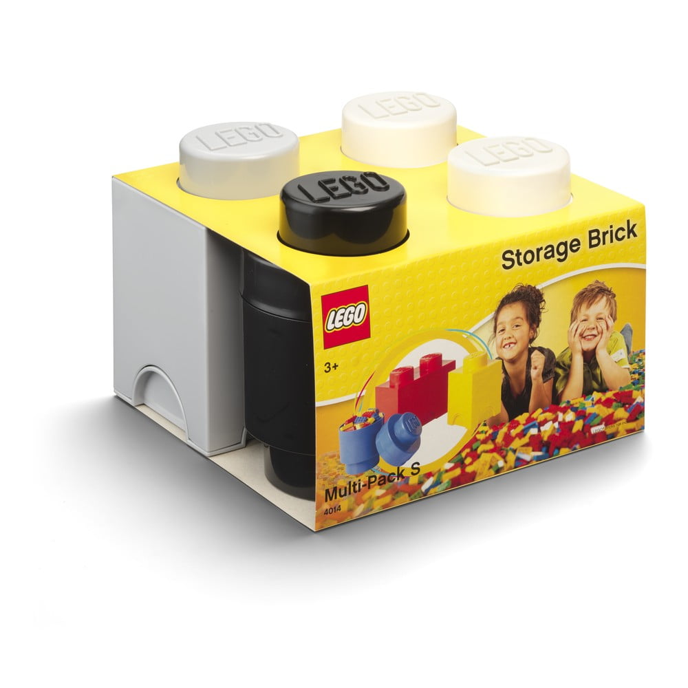3 db műanyag tárolódoboz, 25 x 25,2 x 18,1 cm - LEGO®