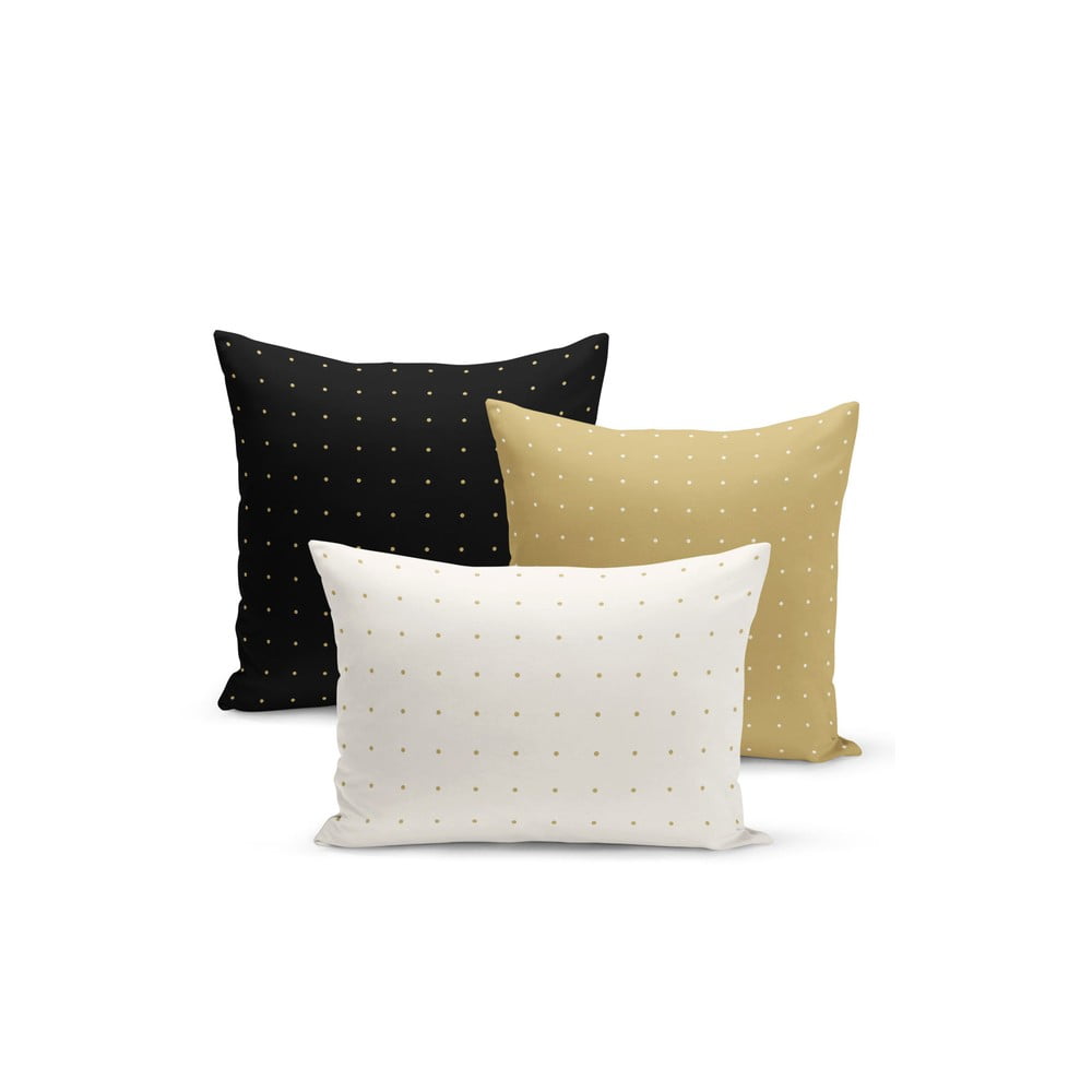 Polka Dots 3 db-os párnahuzat szett, 45 x 45 cm - Kate Louise