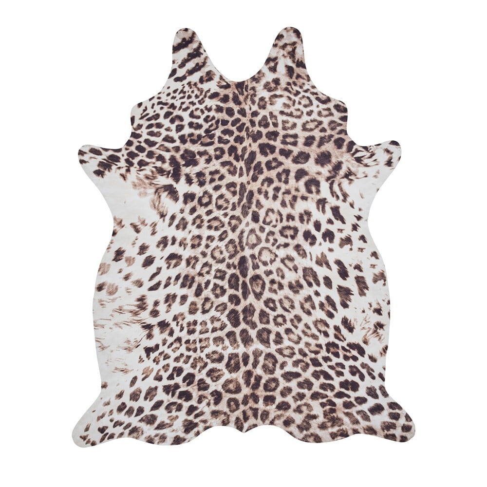 Barna-bézs szőnyeg 155x195 cm faux leopard – think rugs