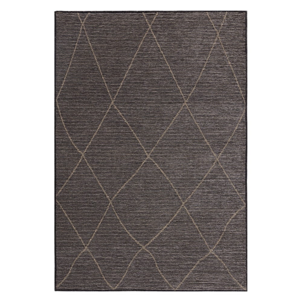 Sötétszürke juta keverék szőnyeg 160x230 cm mulberrry – asiatic carpets