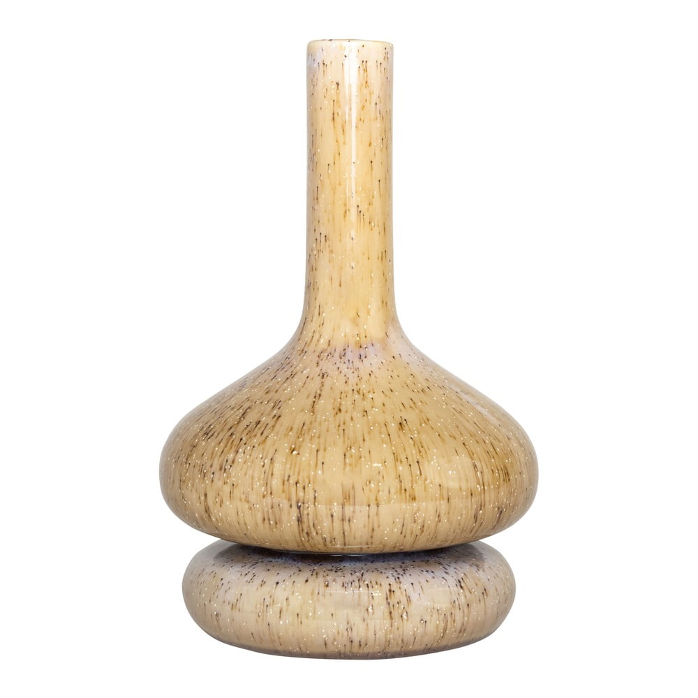 Sand bézs kerámia váza, magasság 24 cm - Hübsch