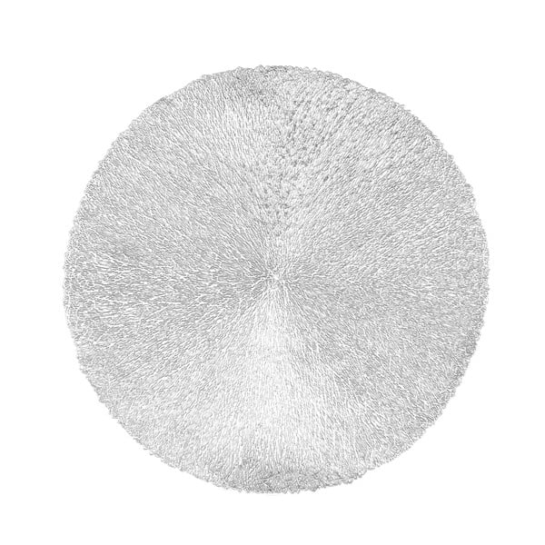 Ezüstszínű tányéralátét, ⌀ 38 cm - Tiseco Home Studio