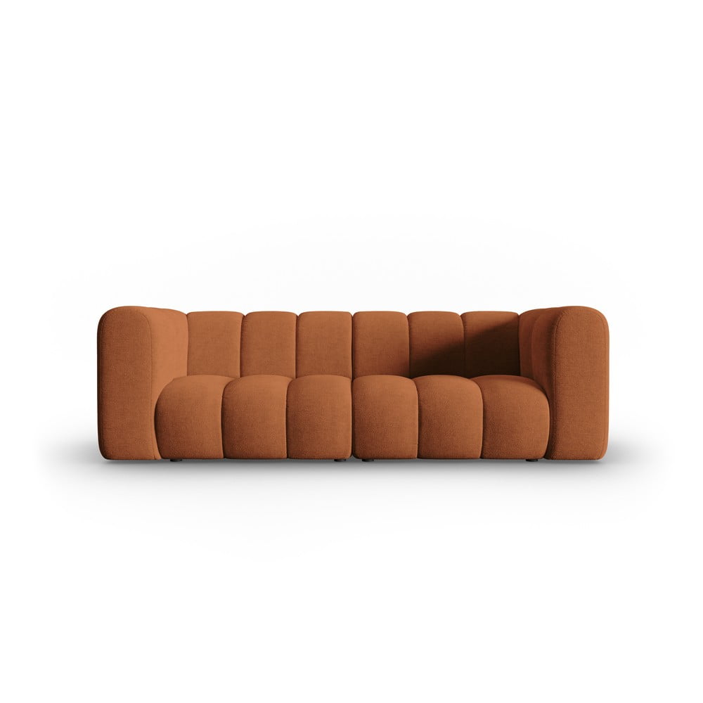 Rézszínű kanapé 228 cm lupine – micadoni home