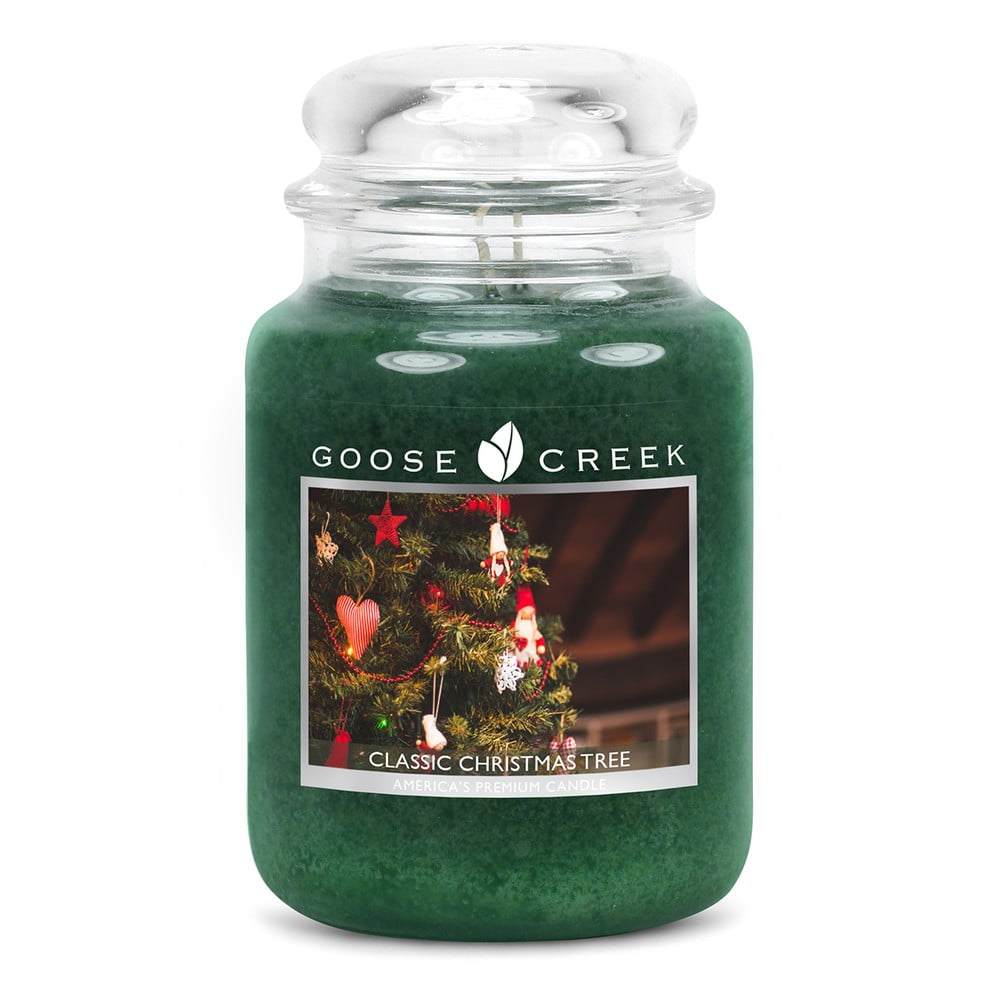 Karácsonyfa illatgyertya üvegben, égési idő 150 óra - Goose Creek