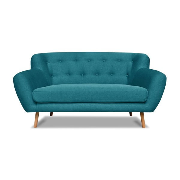 London türkizkék kanapé, 162 cm - Cosmopolitan design