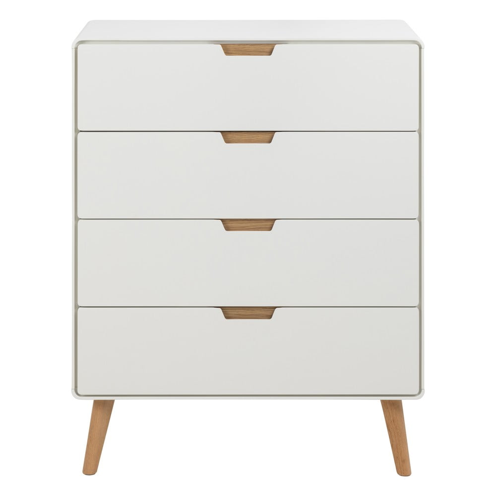 Fehér komód 80x100x40 cm Lowell – Actona