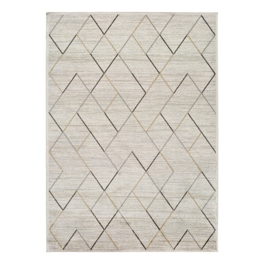 Belga krémszínű viszkóz szőnyeg, 100 x 140 cm - Universal
