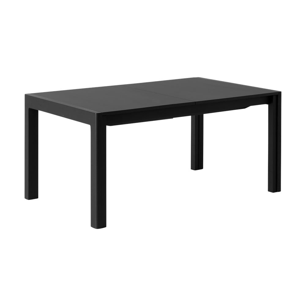 Bővíthető étkezőasztal fekete asztallappal 96x160 cm join by hammel – hammel furniture