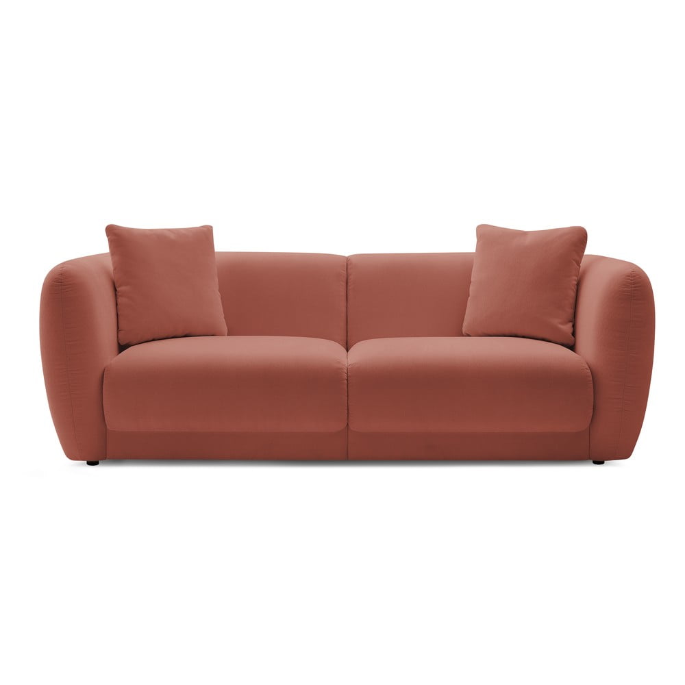 Piros kanapé 230 cm bourbon – bobochic paris
