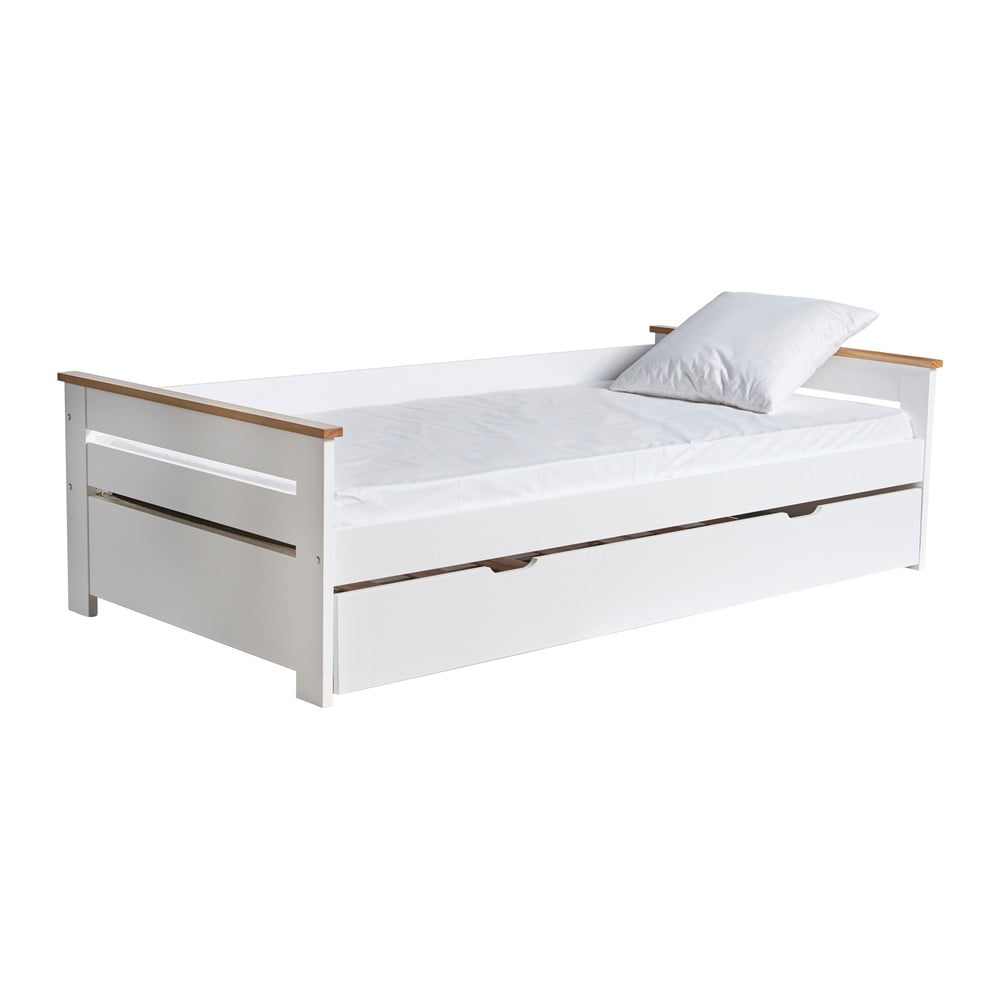 Lola fehér kinyitható ágy, 90 x 190 cm - Marckeric