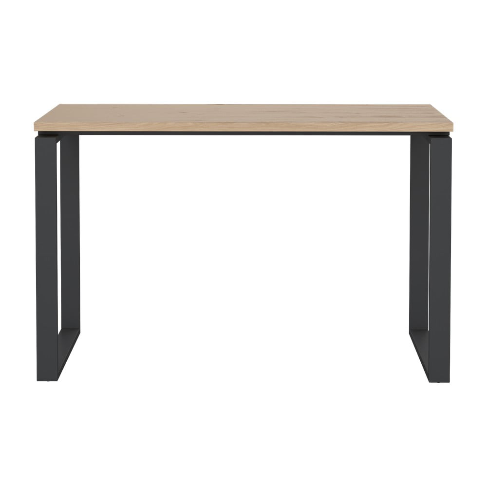 Íróasztal tölgyfa dekoros asztallappal 60x120 cm sign – tvilum