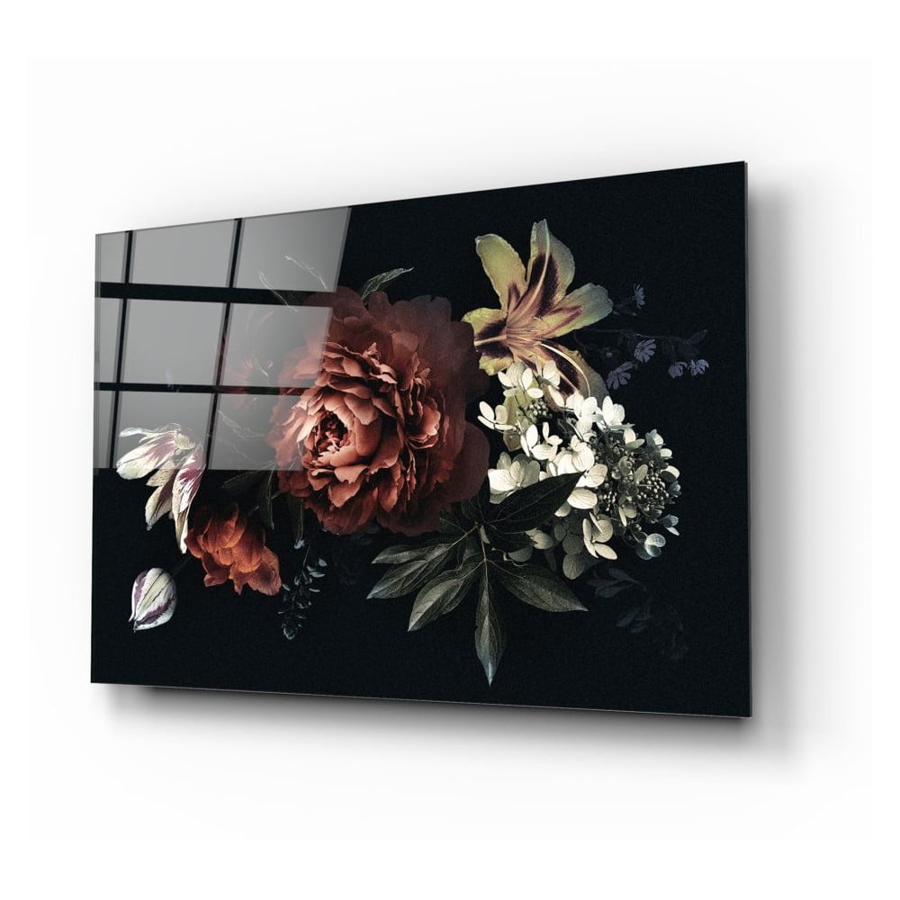 Bouquet üvegezett kép - Insigne
