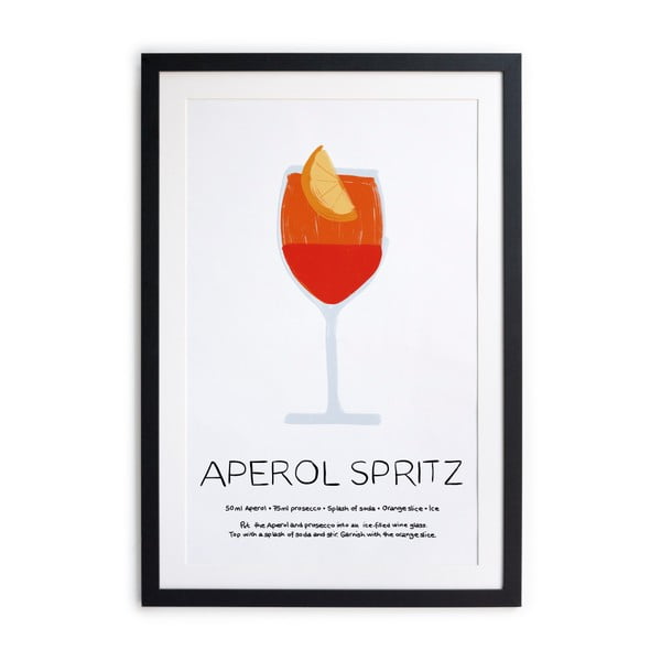 Aperol keretezett poszter, 40 x 50 cm - Really Nice Things