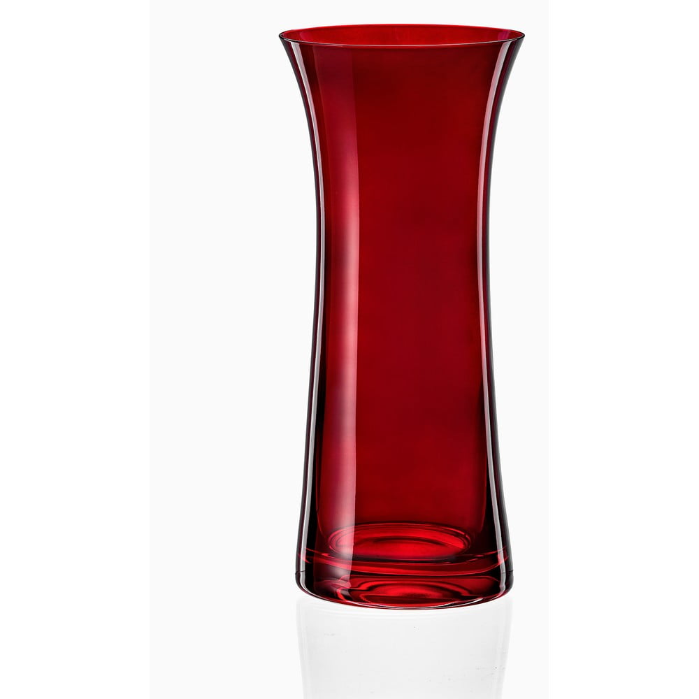 Extravagance piros üvegváza, magasság 24,8 cm - Crystalex
