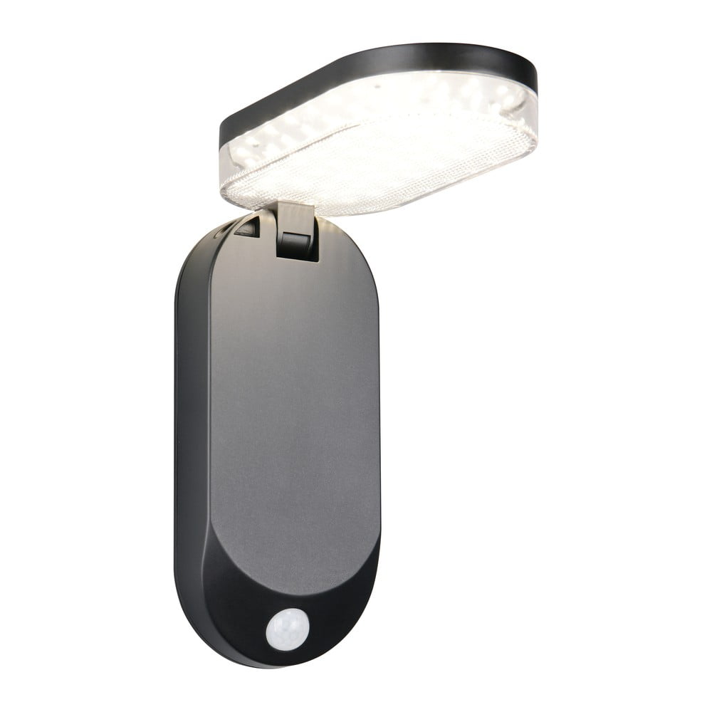 Napelemes LED fali kültéri lámpa (magasság 26 cm) Lagoas – Trio